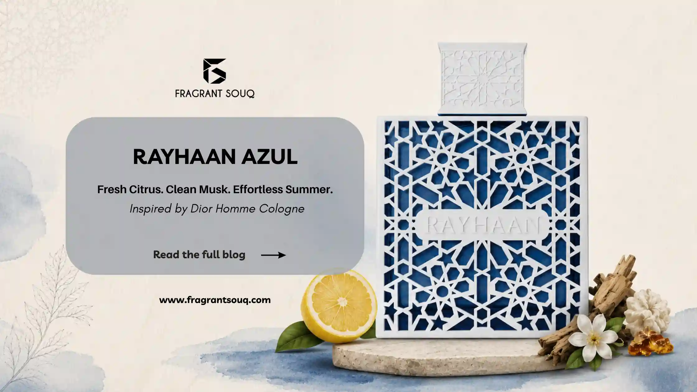 Rayhaan Azul Review – The Best Dior Homme Cologne Clone for Summer?