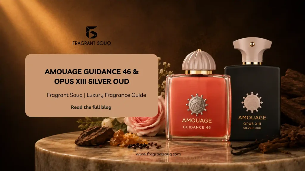 Amouage Guidance 46 vs Silver Oud: Notes, Scent & Best Occasions