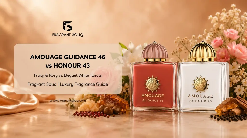 Amouage Guidance 46 vs Honour 43: Notes, Review & Buying Guide