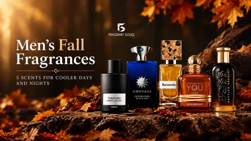 Men’s Fall Fragrances: 5 Scents for Autumn
