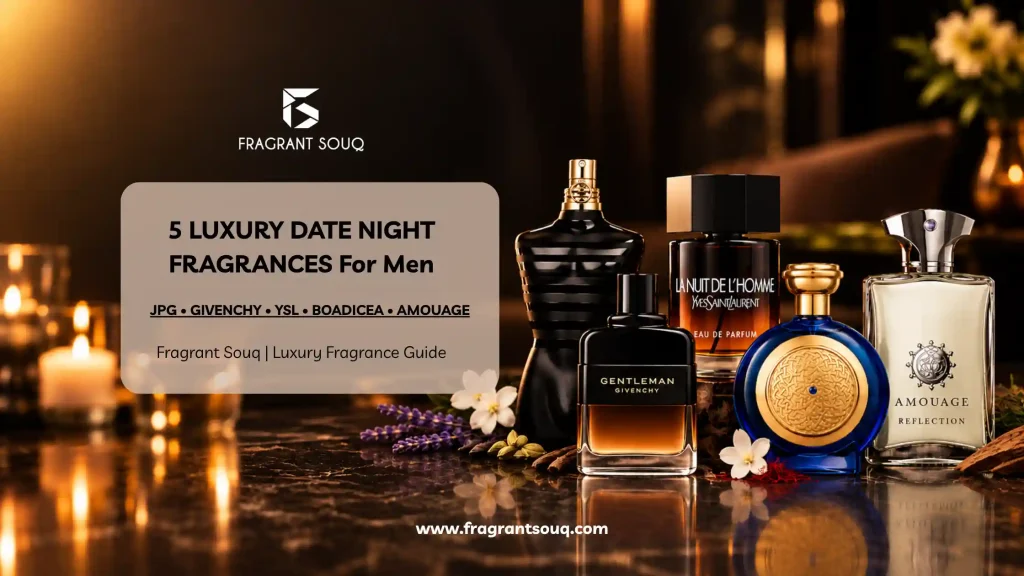 Date Night Fragrances for Men: 5 Luxury Picks for a Memorable Evening