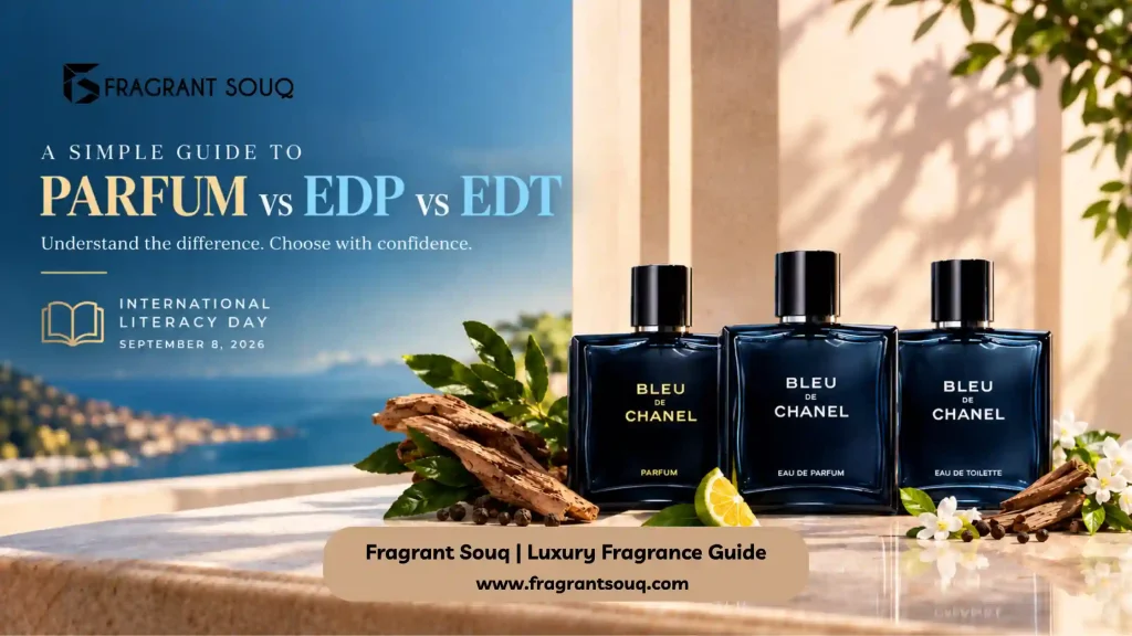 Parfum vs EDP vs EDT: A Simple Perfume Guide