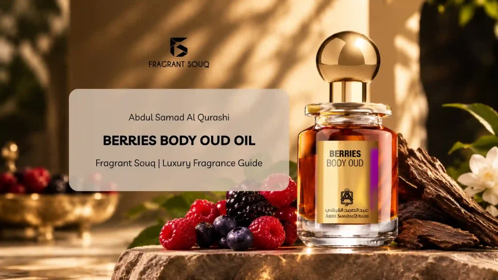 Abdul Samad Al Qurashi Berries Body Oud Oil: A Fruity Oud Experience